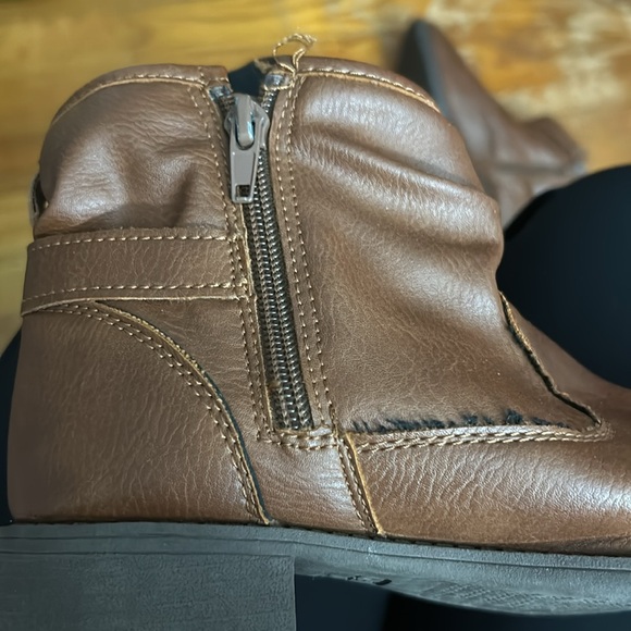 Girls brown casual booties - Picture 5 of 5
